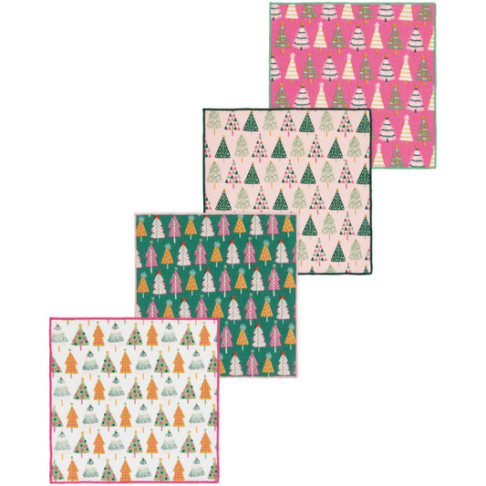 Glitzmas Cocktail Christmas Napkins Set of 4