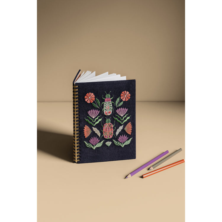 Amulet Embroidered Notebook