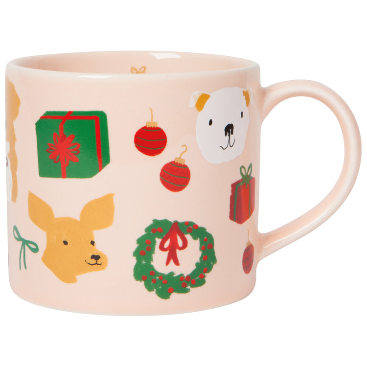 Holiday Hounds Christmas Mug in a Box