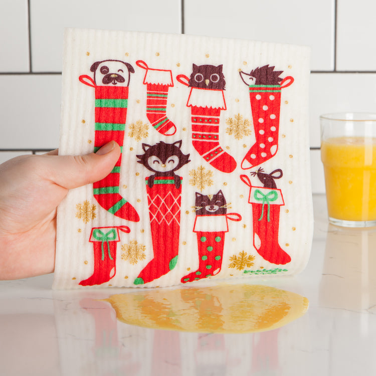 Stockings Swedish Dishcloth