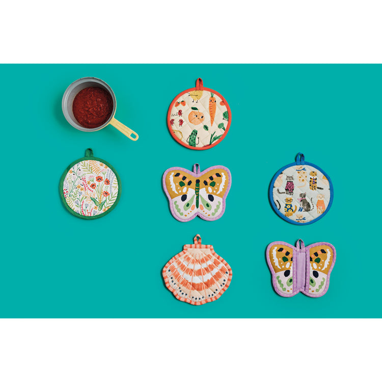 Seaside Shaped Potholder