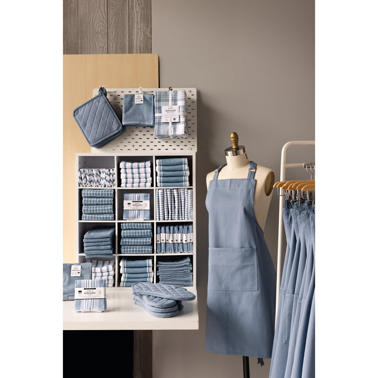 Slate Blue Hang-Up Dishtowel