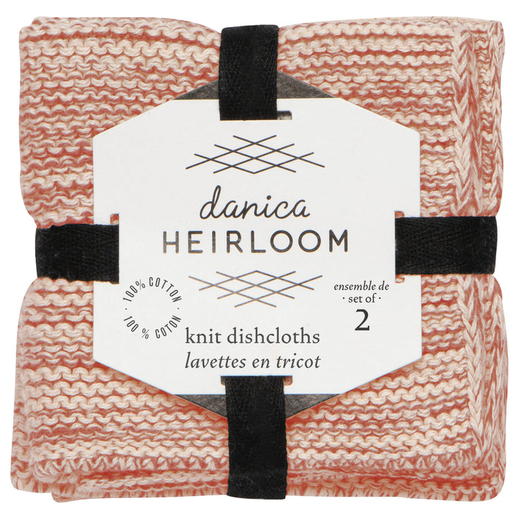 Clay Knit Dishcloths Set of 2