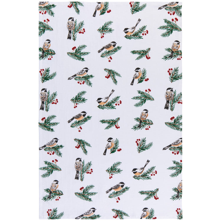 Birds & Boughs Baker's Floursack Dishtowels Set of 3