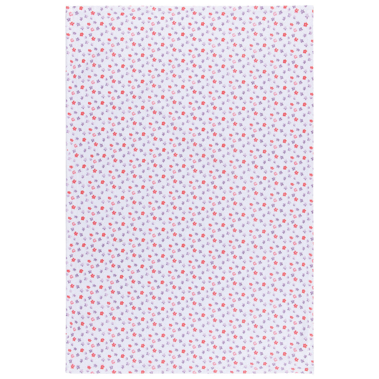 Cottage Floral Baker's Floursack Dishtowels Set of 3