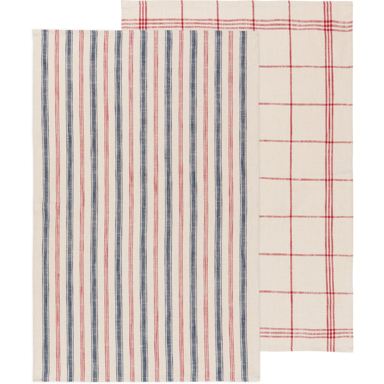 Jules Vintage French Dishtowels Set of 2