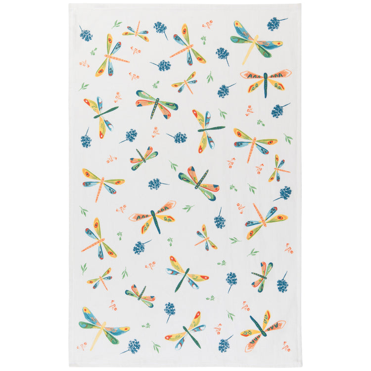Dragonfly Terry Dishtowel