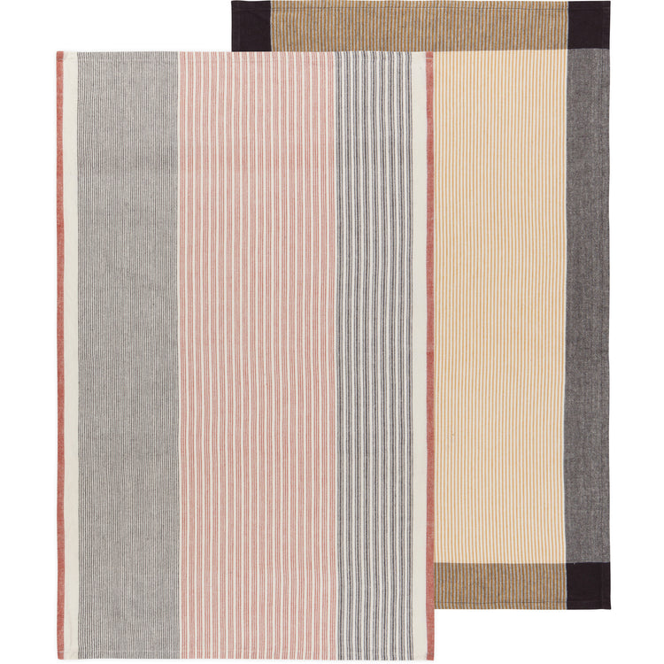 Shadow Array Stripe Dishtowel Set of 2
