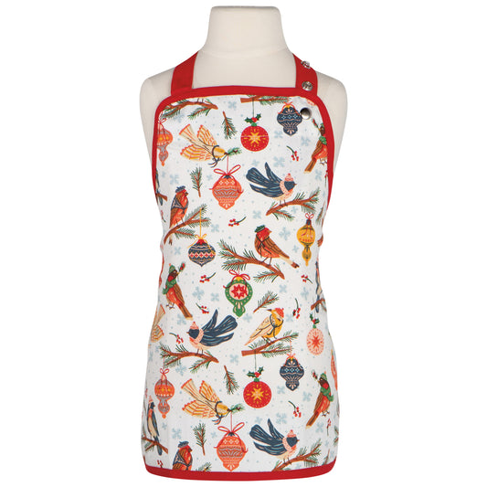 Season's Tweetings Christmas Kid's Apron