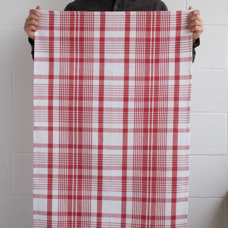 Red Jumbo Dishtowels Set of 3