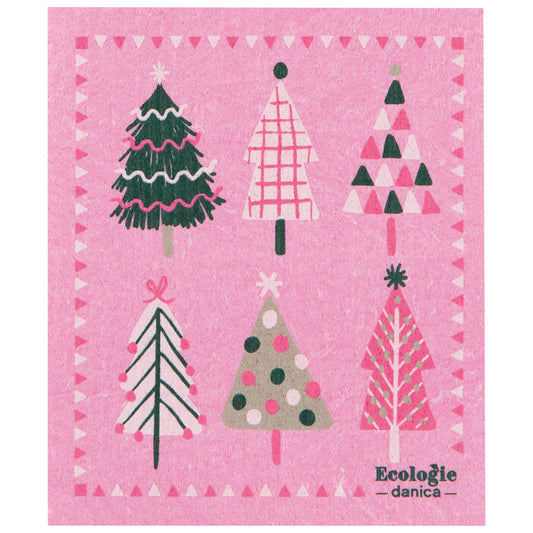 Glitzmas Christmas Swedish Dishcloth