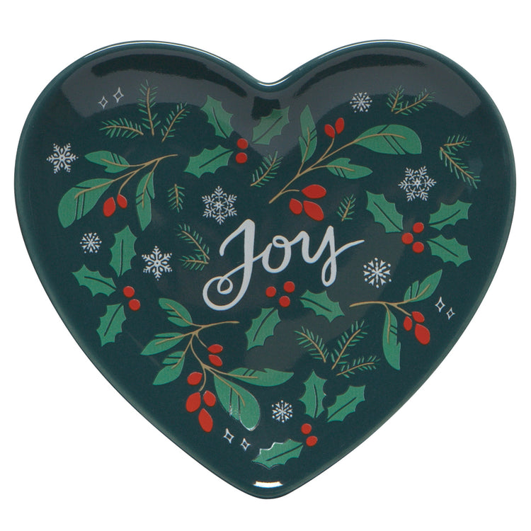 Peace & Joy Shaped Dishes Set of 4