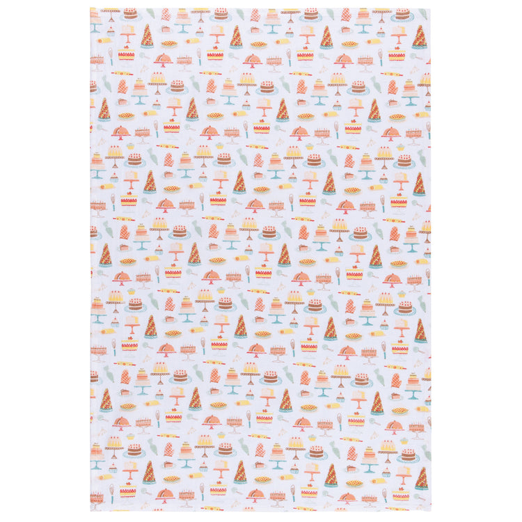 Cake Walk Bakers Floursack Dishtowel Set of 3