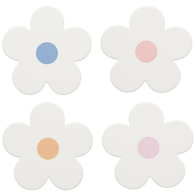 Daisy Soak Up Coaster Set of 4