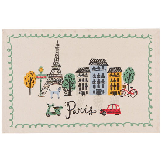 Meet Me In Paris Printed Placemat