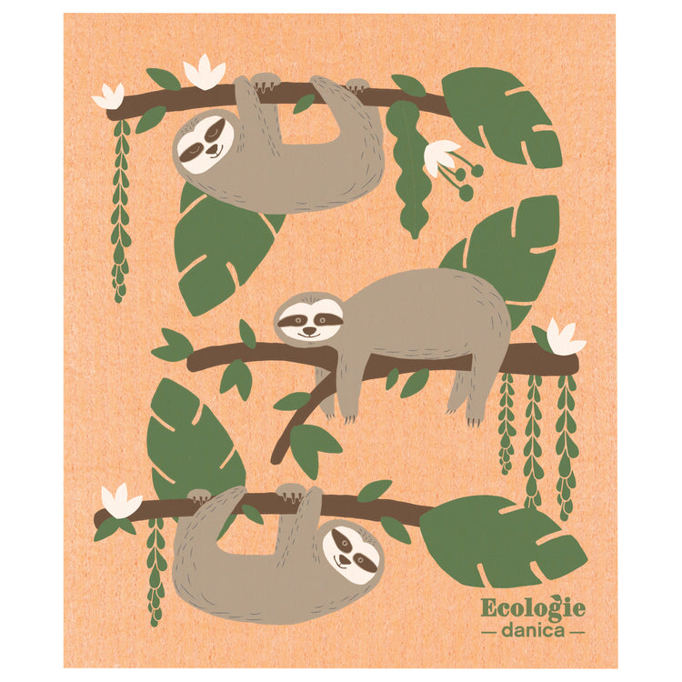 Sybil Sloth Swedish Dishcloth