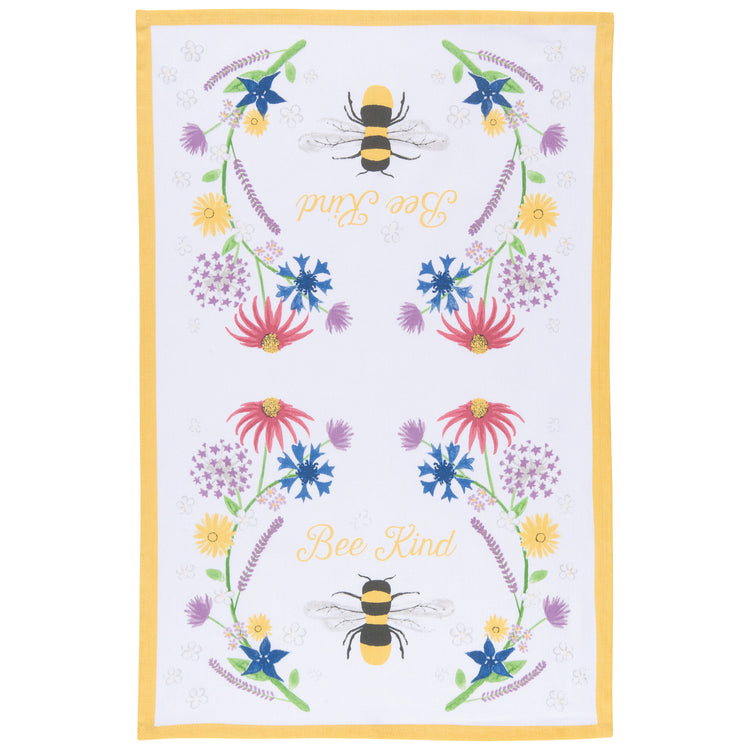 Bee Kind Cotton Dishtowel