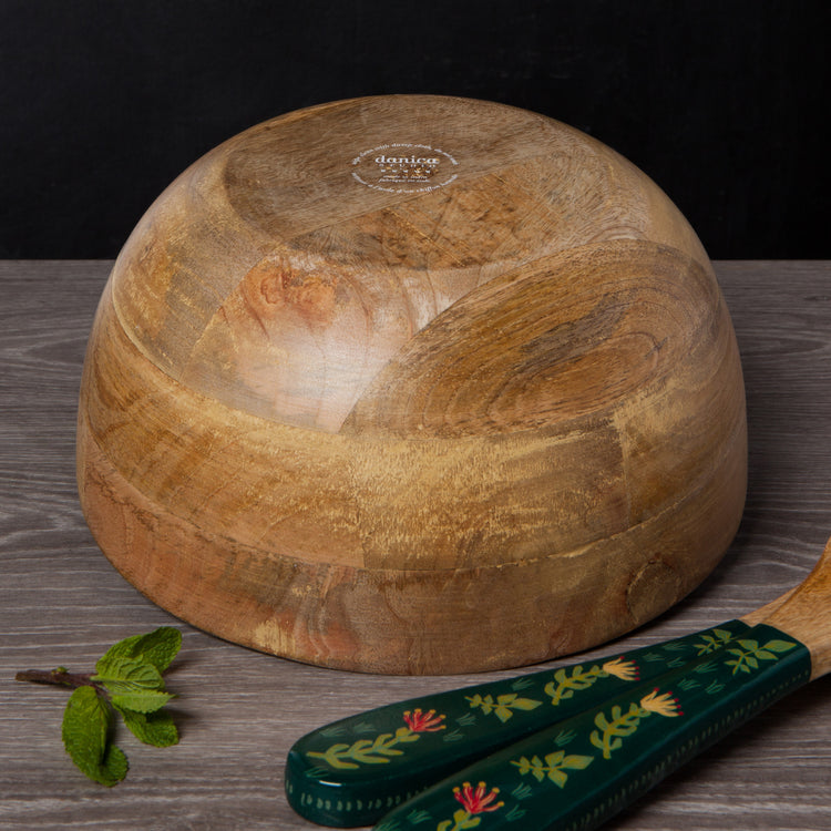Boundless Mango Wood Salad Bowl