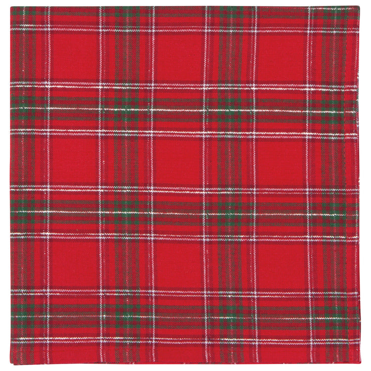 Christmas Plaid Napkins Set of 4
