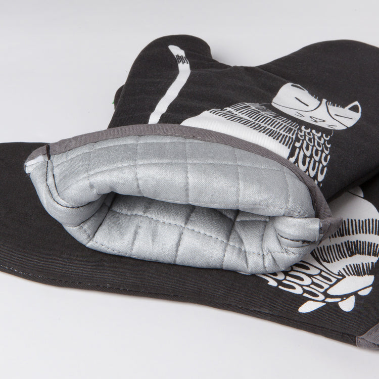 Purr Party Chef Oven Mitt