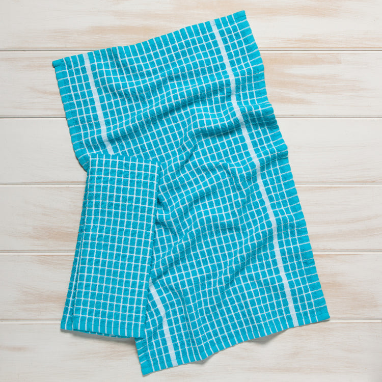 Terry Dishtowels Bali Blue Set of 2
