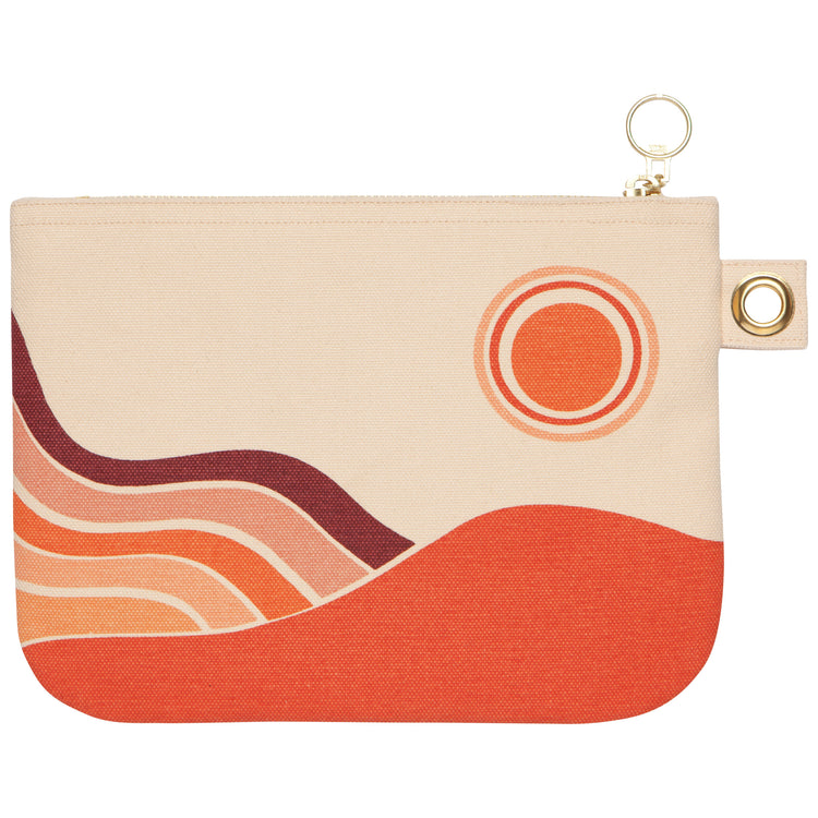 Solstice Large Zipper Pouch
