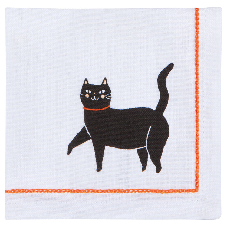 Boo Crew Halloween Cocktail Napkins Set of 4