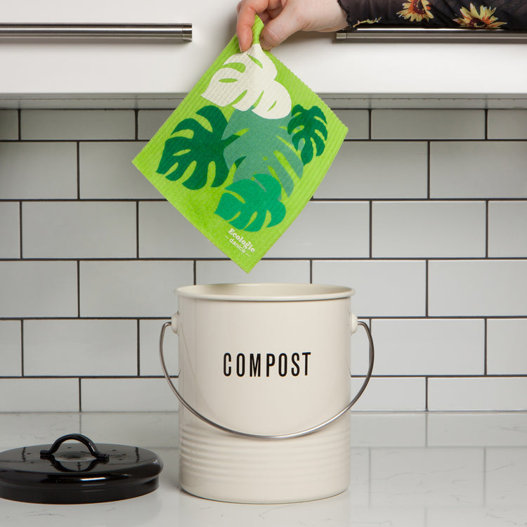 Monstera Swedish Dishcloth
