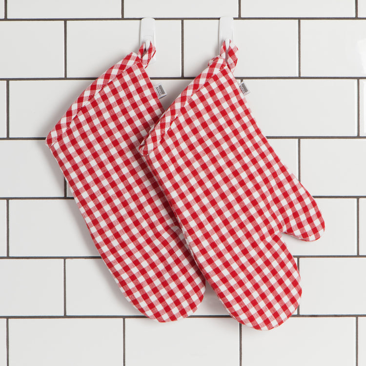 Gingham Classic Oven Mitt