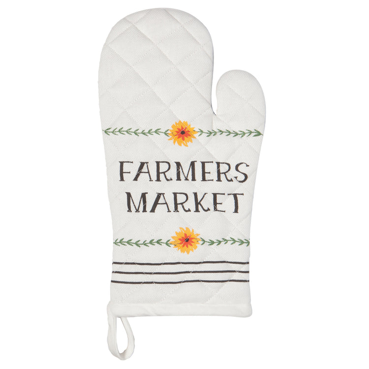 Farmers Market Spruce Oven Mitt