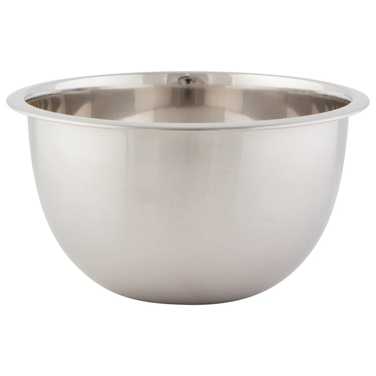 Matte Steel Silver Mixing Bowls Set of 3