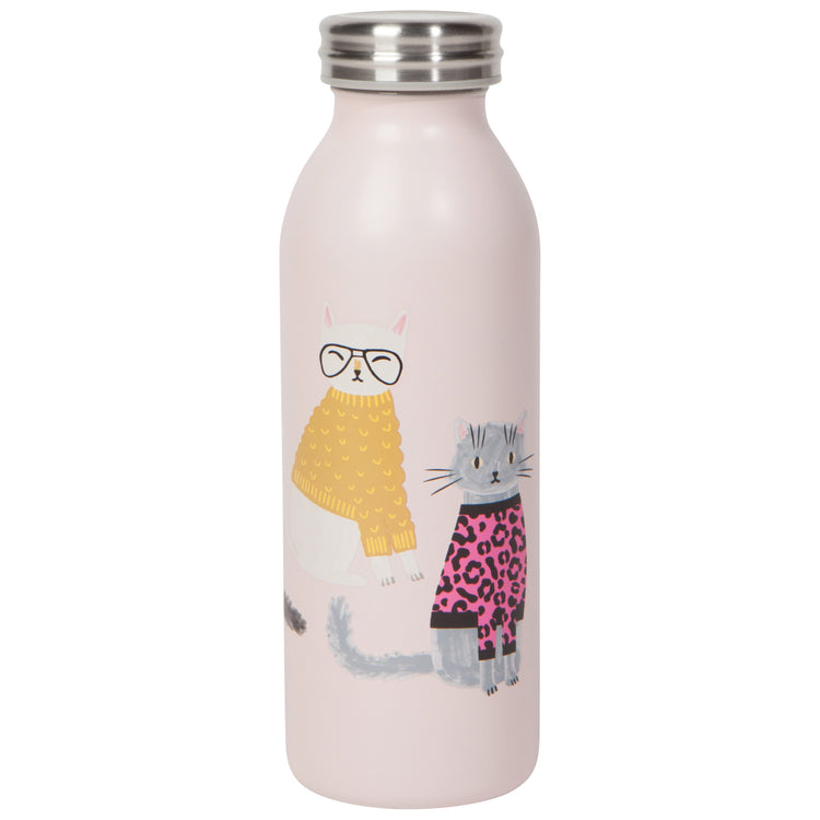 Feline Fine Meander Water Bottle