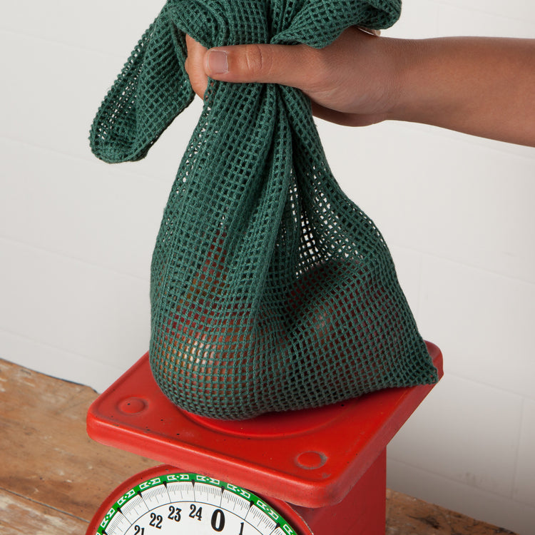 Le Marche Pine Mesh Produce Bags Set of 3
