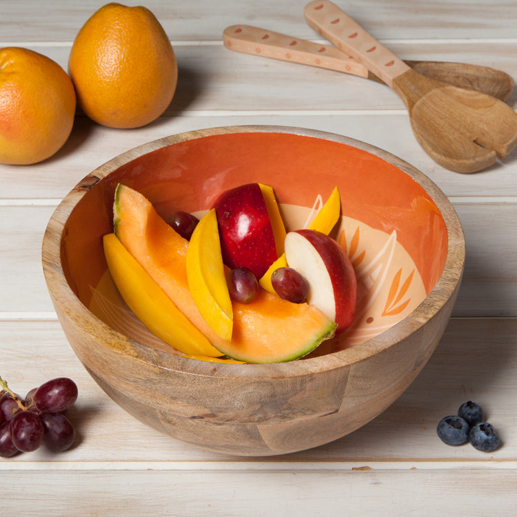Soleil Mango Wood Serving Bowl