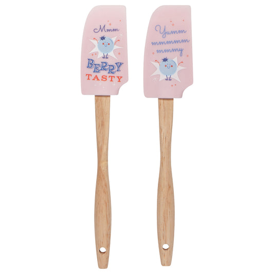 Cheeky Berry Mini Silicone Spatulas Set of 2
