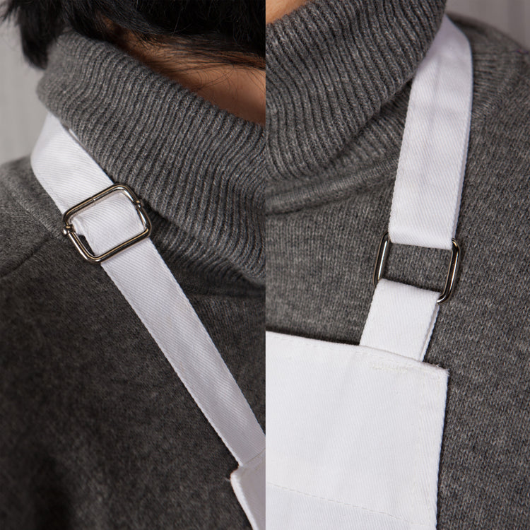 White Chef Apron