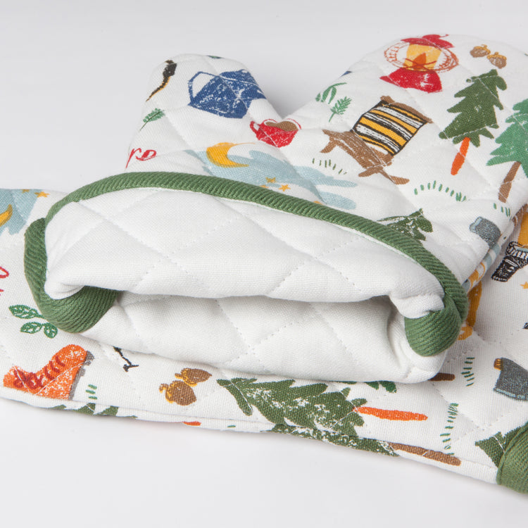 Out and About Spruce Oven Mitt
