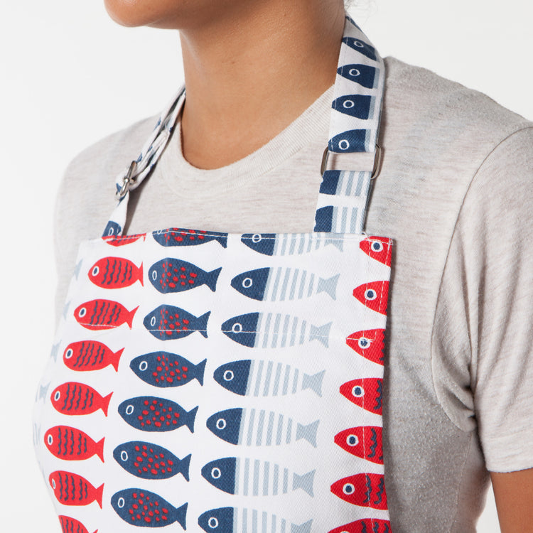 Little Fish Chef's Cotton Apron