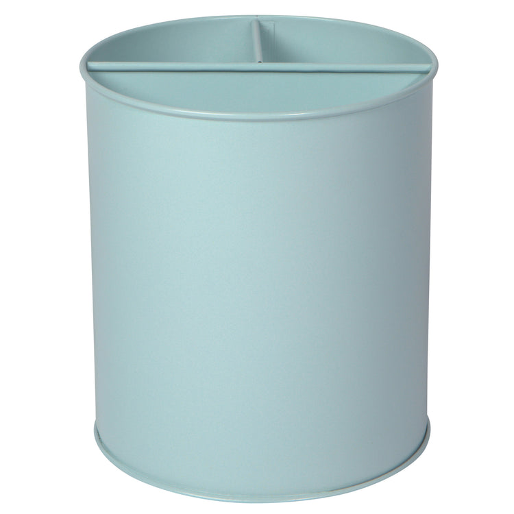 Matte Robins Egg Blue Utensil Crock