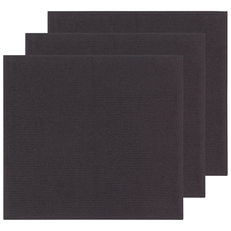 Barmop Black Dishtowels Set of 3