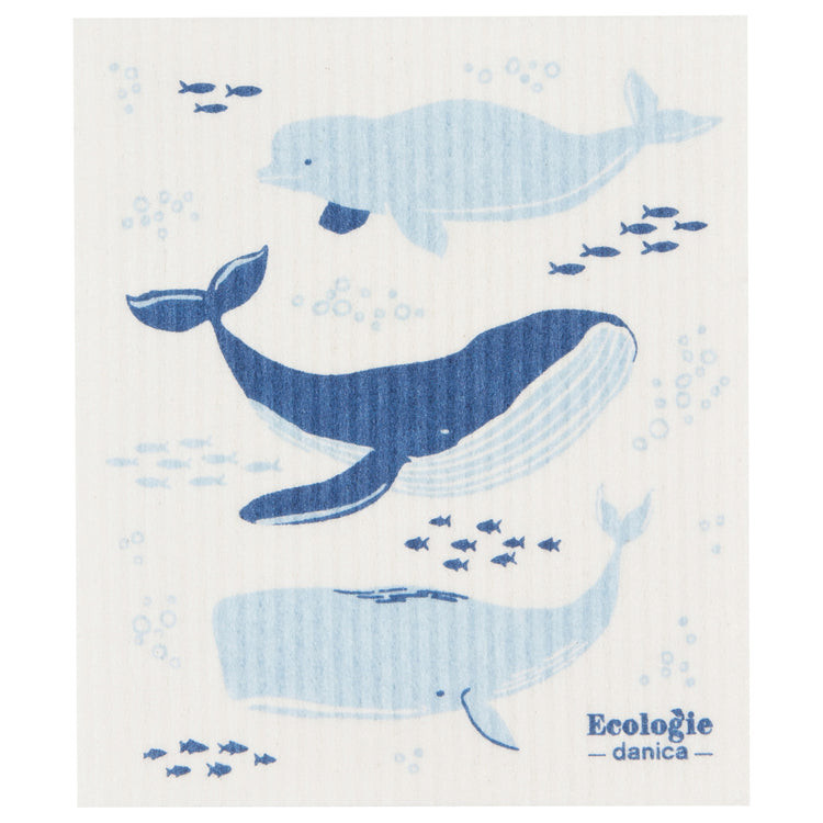 Deep Blue Swedish Sponge Cloth