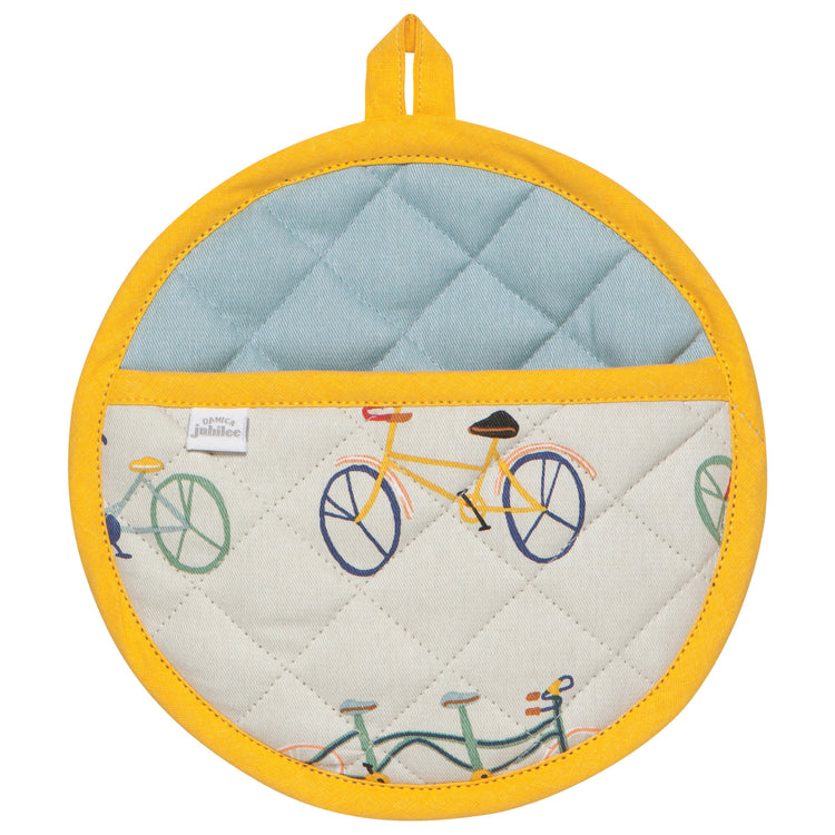 Ride On Shaped Potholder