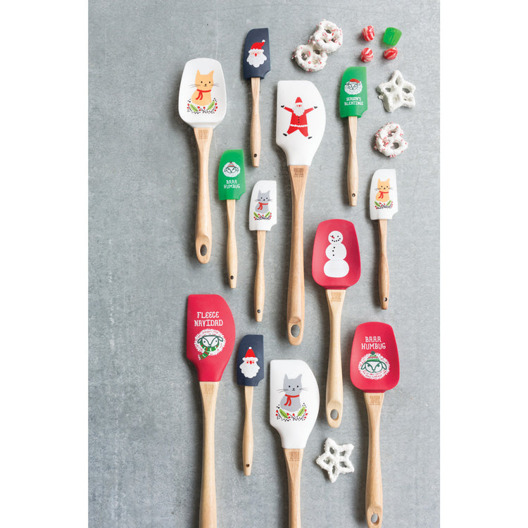 Jingle Cat Mini Silicone Spatulas Set of 2