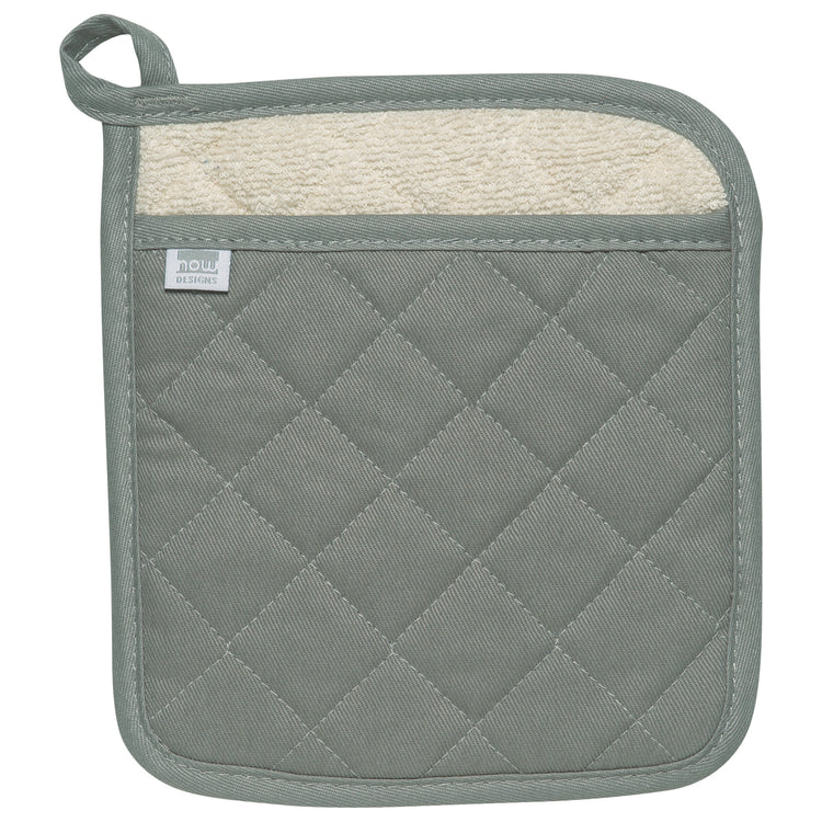 Superior London Gray Pocket Potholder