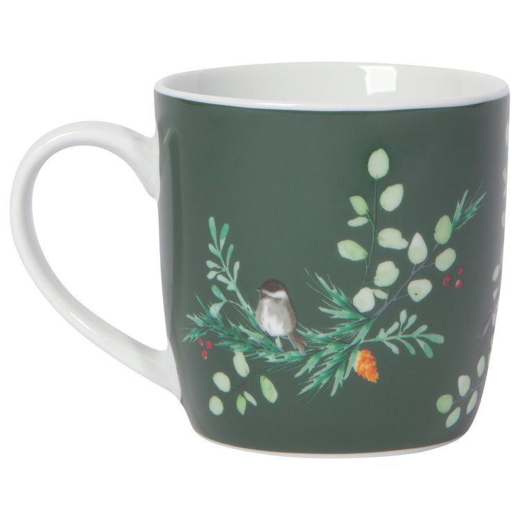 Forest Birds Mug 12 oz
