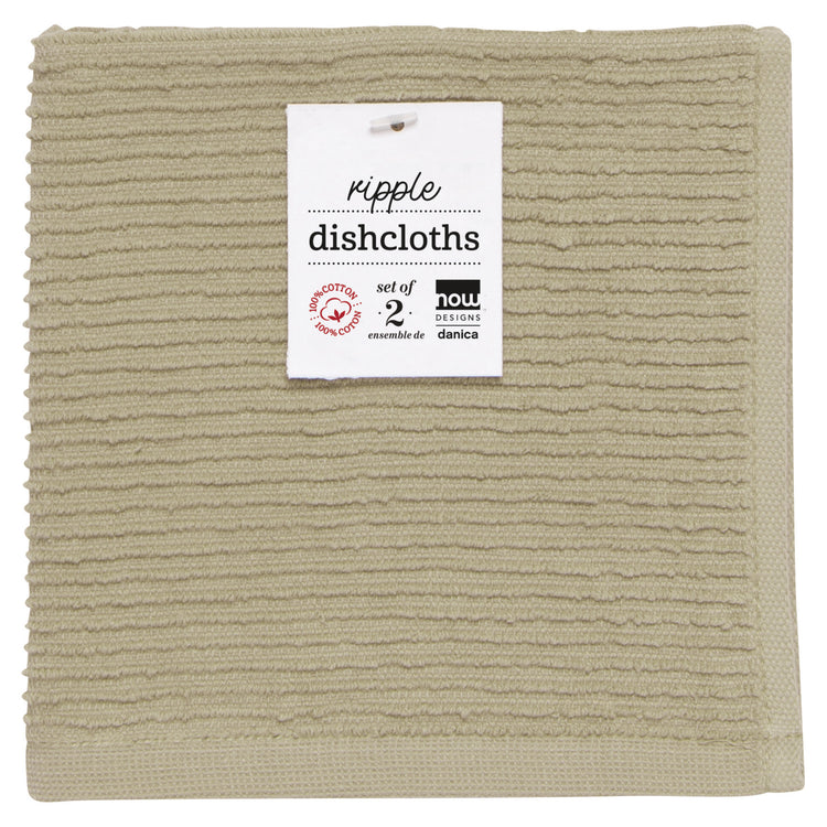 Ripple Sandstone Dishcloths Set of 2