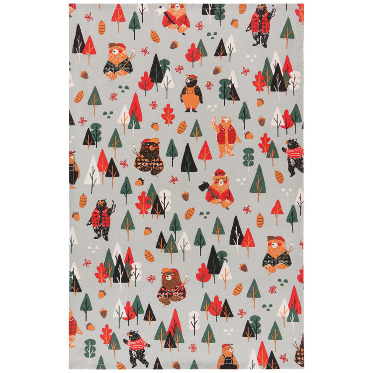 Lumbearjack Cotton Dishtowels Set of 2