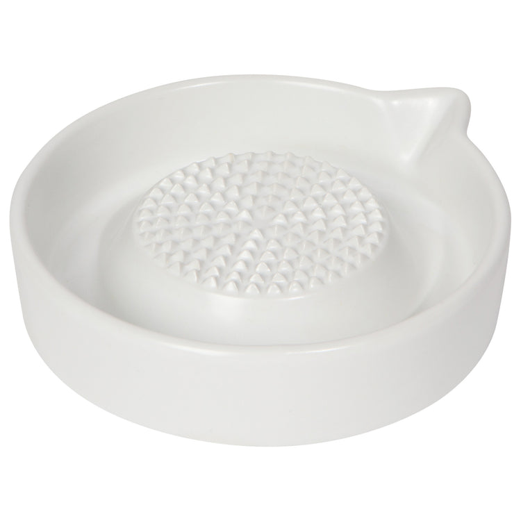 Matte White Ginger Grater