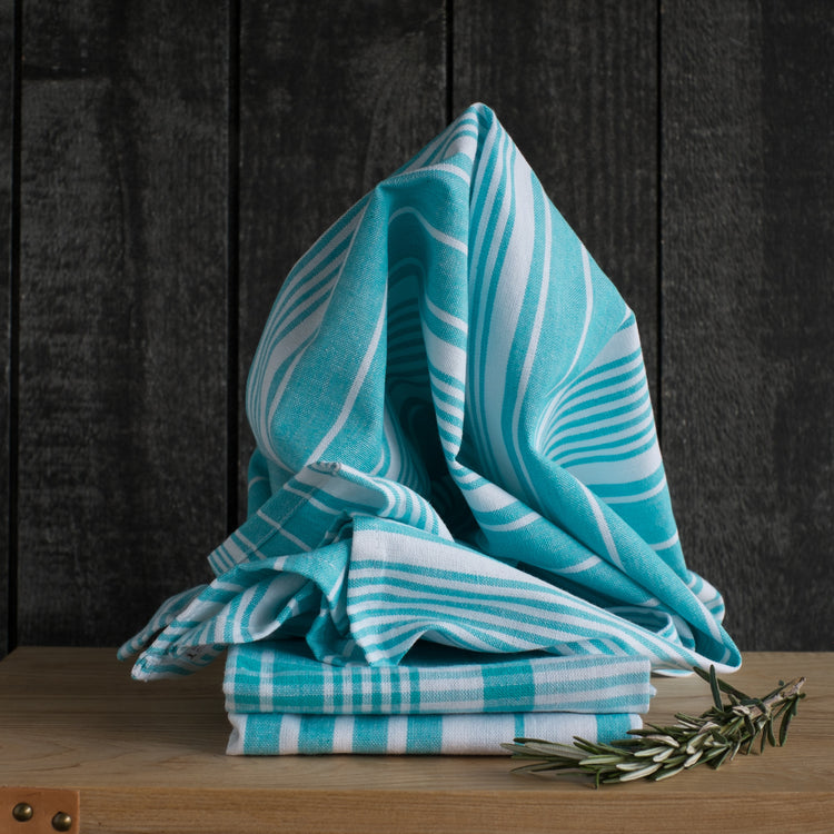 Jumbo Bali Blue Dishtowels Set of 3