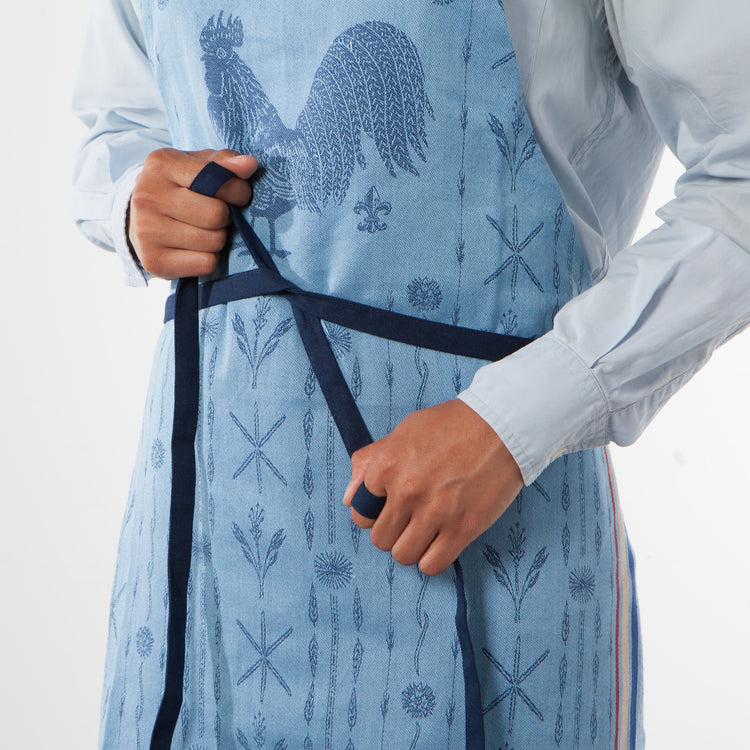 Rooster Francaise Jacquard Apron